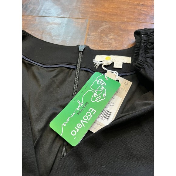 Boden Black V-Neck Jersey Tea Casual Dress NWT Sz 10 - Picture 10 of 11